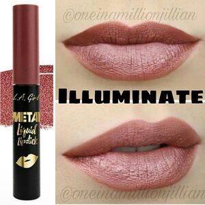 L.A. Girl Metal Liquid Lipstick - Illuminate
